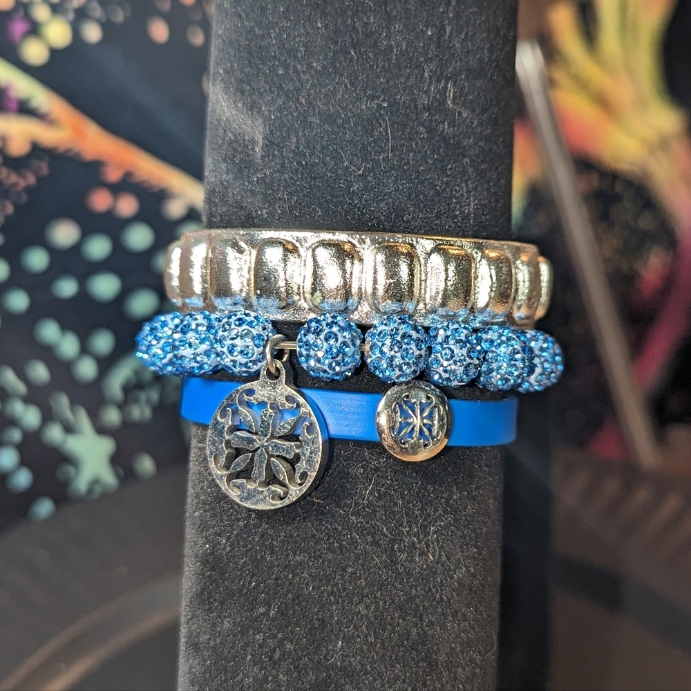 Rustic Cuff bracelet trio RC29